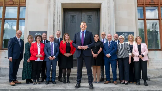 First Minister Rhun ap Iorwerth and Cabinet Members 