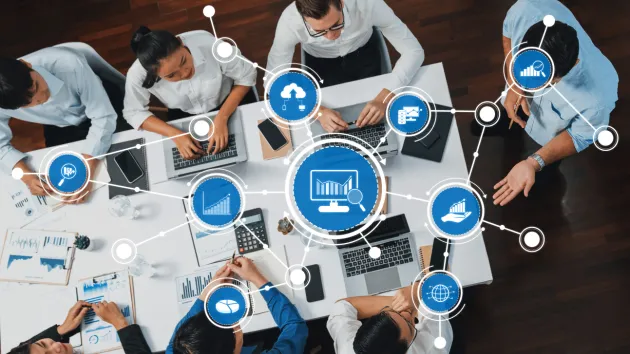 Business team meeting 