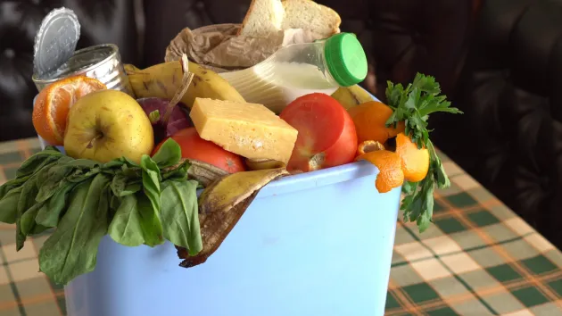 food waste - fruit and vegetables 