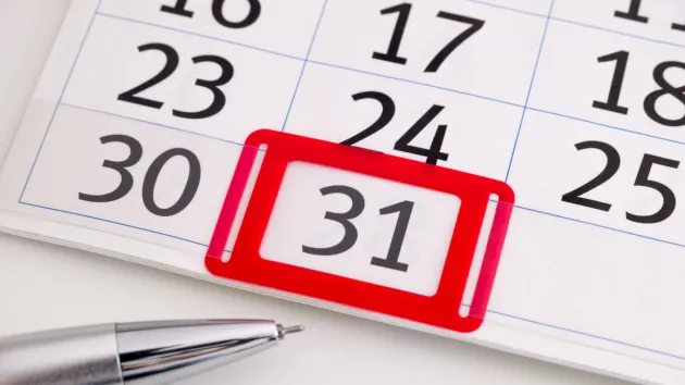 31 date for deadline 