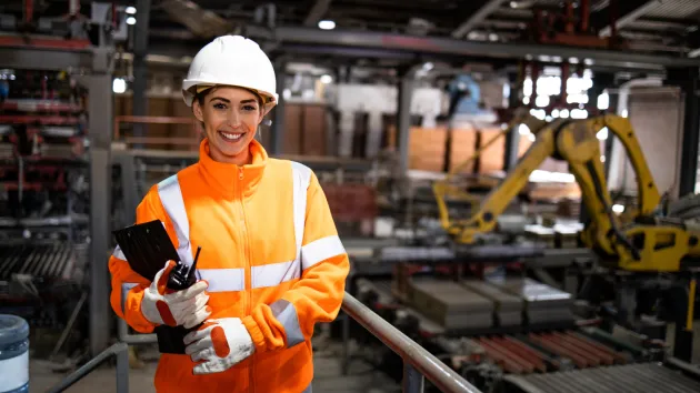 Female engineer 