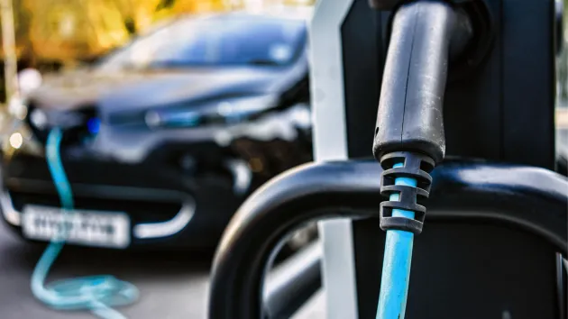 Electric vehicle charging point 