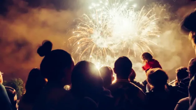 Public firework display 