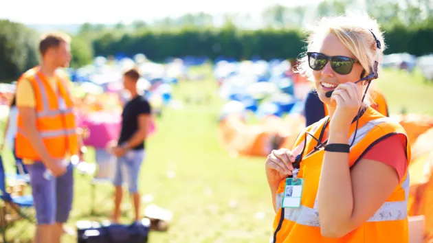 Festival staff - security 