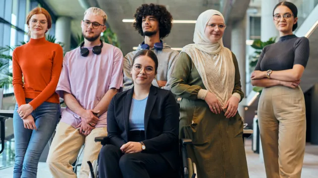 Diverse workforce 