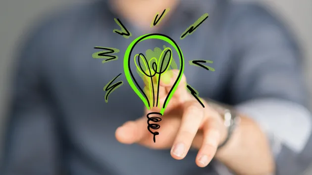 lightbulb to depict Innovation 