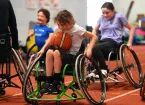 Para sports - wheelchair basketball 