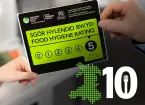 10-year anniversary of the Food Hygiene Rating Scheme