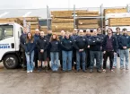 Snowdon Timber team standing in front of truck 