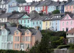 Houses in New Quay Wales 