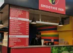 Smoothie Den stall at Swansea Market