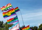 Pride Cymru, Cardiff flags