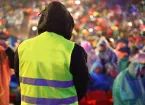 security at a music festival 