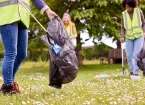 Litter picking 