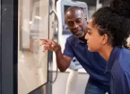 female trainee engineer  