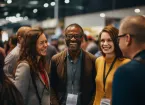 group of people at an event 