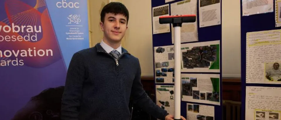 Student at Innovation awards 2025