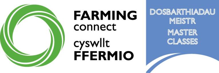 Dosbarthiadau Meister Cyswllt Ffermio- Farming Connect Master Classes
