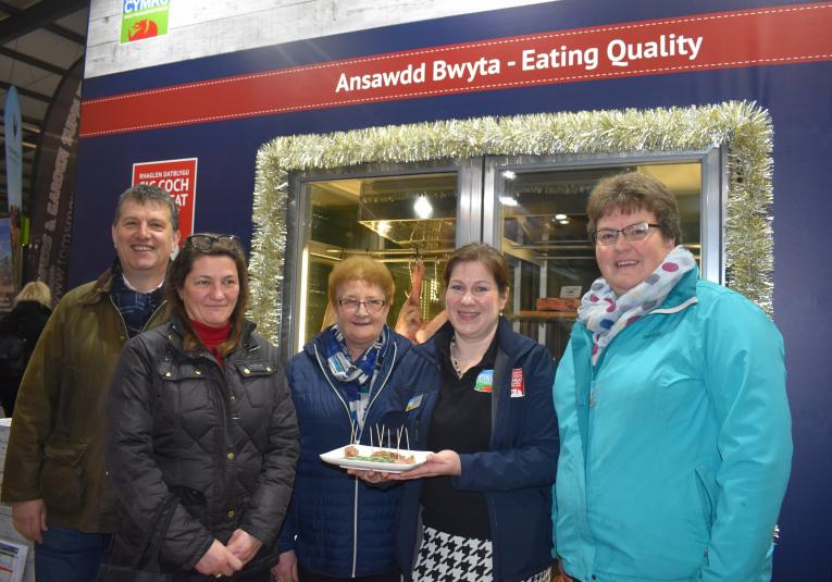 Winter Fair visitors get flavour of new Welsh Lamb consumer taste-test project
