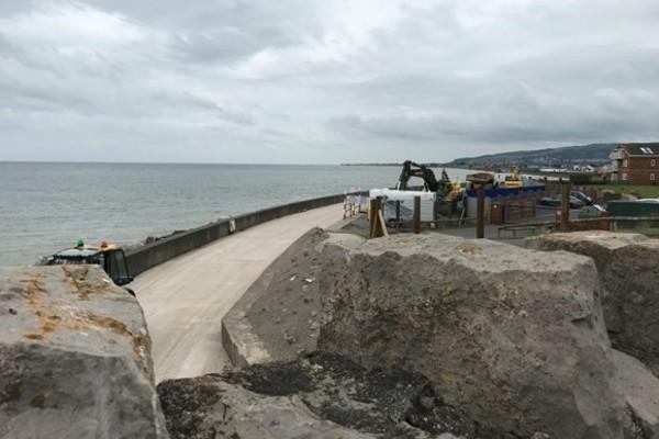 Rhyl Coastal defences