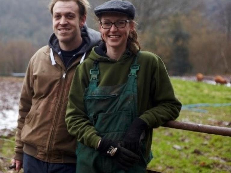 Kyle Holford and Lauren Smith, Forest Coalpit Farm