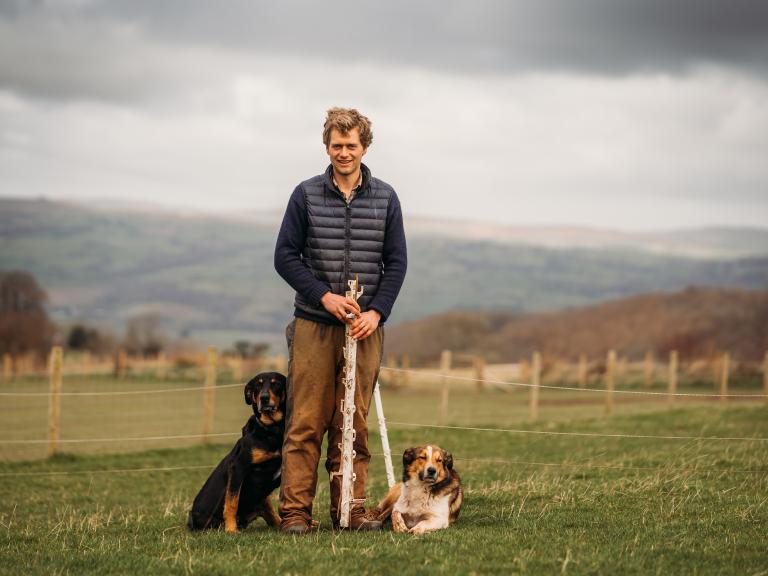 Neil Davies was one of eight young farmers who visited a varied range of businesses in 2021 as part of a four-day study visit to Scotland.