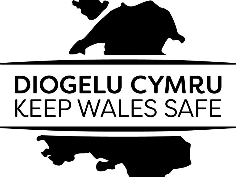 Diogelu Cymru logo