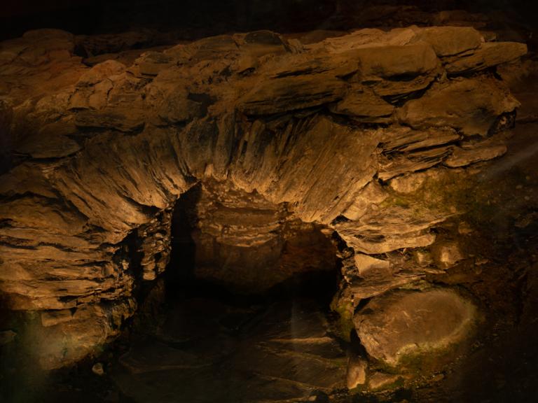 image of the medieval kiln in newport pembrokeshire