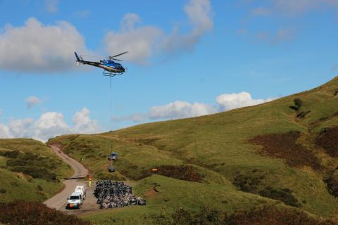 Airlifts for Peatland Restoration