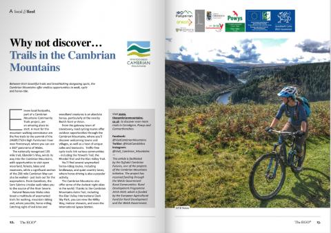 screen shot of Cambrian Futures May magazine 